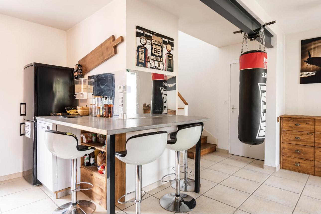 Villa Des Palmiers, Chambre 3, Lit Double Villeneuve-sur-Lot Zewnętrze zdjęcie